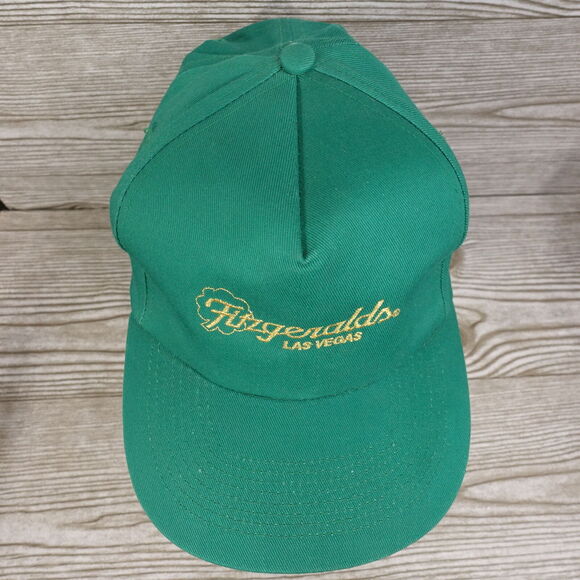 VINTAGE FITZGERALD'S LAS VEGAS CASINO SNAPBACK BASEBALL HAT CAP 80s 90s - Picture 3 of 9